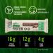Iron Vegan Sprouted Protein Bar - Double Chocolate Brownie Choc. Brownie 64g/12 - Buy Online on GoSupps.com