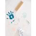 Baby Art Family Prints Design Photo Frame - Handprint & Footprint Wood Frame for Family Memories Acrylic Color 20x21.6x6 cm - Buy Online on GoSupps.com