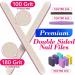 16 Pcs Nail Files & Buffers Set - OVLUX Professional & Home Nail Buffer Block Tool - Double Sided Grit Files for Natural Nails - 7 Step Nail Strips - Buy Online on GoSupps.com