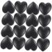 20 Pieces Heart-Shaped Earmuffs Glasses Ear Grip Glasses Anti-Skid Glasses Retainers Silicone Ear Grip Glasses Grips For Behind