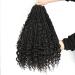 Bohemian Crochet Box Braids 22 Inch Curly Ends 144 Strands | Goddess 3X Box Braids 6-Pack 1B | Synthetic Hair Extensions - Buy Online on GoSupps.com
