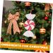 HOMSFOU 1pc Christmas Hanging Ball Decorative Christmas Balls Candy Christmas Decorations Candy Cane Christmas Decorations Christmas Tree Ornament Christmas Candy Pendant Household Mint - Buy Online on GoSupps.com