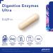 Pure Encapsulations Digestive Enzymes Ultra 180 Capsules | Break Down Fats, Proteins, & Carbs | Digestion Support - Buy Online on GoSupps.com