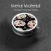 Buy Sugar Skulls Round Pill Box 3 Compartment Portable Travel Case for Vitamins & Medication | Mini Decorative Organizer - Buy Online on GoSupps.com
