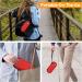 Medmax Insulin Cooling Bag with 2 Ice Packs - Water-Repellent Insulated Diabetic Bag for Insulin Pens & Accessories - Portable Cooler in Red - Buy Online on GoSupps.com