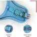 Reflective Mesh Cat Harness and Leash Set - Escape Proof Kitten and Puppy Vest - Comfort Fit and Lightweight - Easy Control - Small Blue - Buy Online on GoSupps.com