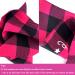 ExceLife Plaid Dog Birthday Bandana Adjustable Plaid Pet Triangle Scarf Bibs for Dog Puppy Birthday Party Supplies Birthday Girl Pink Red - Buy Online on GoSupps.com