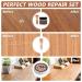 Wood Furniture Repair Kit - 6 Color Filler & Polish Wax for Scratches Cracks & Stains | Restore Hardwood Laminate Tables & More - Buy Online on GoSupps.com