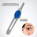 DB Tech Large 10 Suction Cup 8X Magnifying Mirror with Precision Tweezers and Rubberized Grips - Triple Suction Cups for Lasting Hold - Buy Online on GoSupps.com