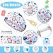 Jexine Nurse Headbands with Buttons - 12 Non Slip Wide Headbands for Women - Elastic Ear Protection for Nurses - Perfect Nurse's Day Gift - Buy Online on GoSupps.com