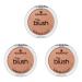 Essence the Blush Rouge No. 20 Bespoke Braun Long -lasting shiny vegan microplastics particles free nanoparticles free 3 -pack (3 x 5g)