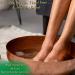 Epsom Salt Tea Tree Oil Foot Soak for Pain Relief - 27 oz Large Container - Herbal Pedicure Foot Spa Salt for Dry Feet - Buy Online on GoSupps.com