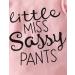Puseky Toddler Baby Girls Cute Letter Print Long Sleeve Shirt Floral Pant Tracksuit Outfit Set - Pink (4-5 Years) - Buy Online on GoSupps.com