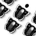 Bluesky Nail Forms for Nail Extensions Builder Gel Poly Gel Gum Gel Acrylic Nail Art Nail Form Stickers - 50 Pack 50 count (Pack of 1) - Buy Online on GoSupps.com