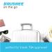 Brushee 3-in-1 Tool 24-Pack | Disposable Pre-Pasted Mini-Brush, Floss, Pick | Small Adult Toothbrush | Travel-Friendly Oral Care - Buy Online on GoSupps.com