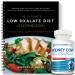 KIDNEY C.O.P. Calcium Oxalate Protector 120 Capsules Patented Kidney Support for Calcium Oxalate Crystals Stop Recurrence (Starter Pack - (120 Caps) and 1 Ultimate Low Oxalate Diet Cookbook)