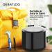 Ultrasonic Cleaner Retainer Cleaning Machine: 42kHz Ultra Sonic Denture Cleaner - 180ML Portable Dental Cleaning Pod for Aligner Braces Mouth Guard - Buy Online on GoSupps.com