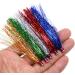 Wifreo Holo Mylar Flash Sliding Tube Bucktail Teasers - Pack of 12, 3.35 Length, Assorted Colors - Buy Online on GoSupps.com