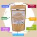 Dalia - Organic Golden Flaxseed Flour 500g | Flour Alternative | Rich in Protein (35%) and Fiber | Ideal for Savory Dishes | - Buy Online on GoSupps.com