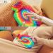 Spiral Tie Dye Hot Water Bottle - 1L Heat Bag for Pain Relief & Warm Compress | International Shipping - Buy Online on GoSupps.com