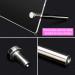 Noverlife 2PCS Transparent Nail Art Display Board | Acrylic False Nail Tips Sample Display | Nail Art Design Polish Board for Professional Salon Practice - Large & Small - Buy Online on GoSupps.com