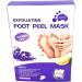 5 Pairs Lavender Exfoliating Foot Mask Socks for Soft Smooth Feet - Remove Dead Skin and Restore Foot Health - Buy Online on GoSupps.com