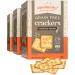 Absolutely Gluten Free Cracked Pepper Crackers, 4.4 Ounce (3-Pack)