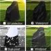 Wheelchair Cover | Mobility Scooter Cover Wheelchair Dust Cover | Waterproof Wheelchair Protection Cover | Wheelchair & Scooter Storage Protective Cover (115x75x130cm Black) 115x75x130cm Black - Buy Online on GoSupps.com