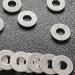 Pinhoollgo 100 Silver Aluminum Flat Washers for Bracelet DIY Craft Jewelry Making - 10x22x1mm - Buy Online on GoSupps.com