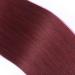 Keratin Bonding Hair Extensions - #99 Light Brown Violet Mahogany - 70cm - 50 Strands - 100% Real Hair U-Tip by Novon - High Quality - Buy Online on GoSupps.com
