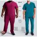 Dickies EDS Essentials Men Scrubs Top V-Neck DK645 - 3XL, Galaxy Blue - Buy Online on GoSupps.com