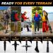 Foxelli Carbon Trekking Sticks - Lightweight Telescopic Hiking Poles with Shock-Damping & Cork Handles | All-Season Walking Accessories | Includes Carrying Bag - Buy Online on GoSupps.com