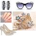 BISHENGYF 4700 Pcs Nail Art Gems Set - Nail Art Rhinestones & Crystal Round Flatback Rhinestones with Pickers - Perfect for Crystal Nail Art and Craft Work - Buy Online on GoSupps.com
