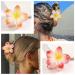 Midodo Colorful Flower Hair Clips - 4 Pack Slip-Resistant Accessories for Thick & Thin Hair - Perfect for Women & Girls - Buy Online on GoSupps.com