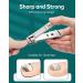 Manicure Pedicure Set Nail Clippers Set Medical Grade Stainless Steel Grooming Kit with Travel Case Gift Box (4 Pieces) Mr-6103 - Buy Online on GoSupps.com