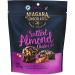 Niagara Chocolates Dark Chocolate and Salted Almond Clusters Stand-Up Bag (4.5oz) Non-GMO, Premium Chocolate, Hand-Crafted Dark Salted Almond Clusters 4.5 Ounce (Pack of 1)
