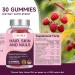 CAUPIA Hair Skin and Nails Gummies All-in-One Advanced Formula Supports Hair Growth - Skin Health & Nail Strength - 30 Gummies - Buy Online on GoSupps.com
