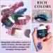 Body Glitter Gel | Natural Soft Shiny Makeup | Long Lasting Face & Hair Glitter | Lightweight Liquid Eyeshadow - 01# White - Buy Online on GoSupps.com