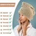 Microfiber Hair Towel Wrap Set | Salon Quality Towels for Wet Hair | Super Absorbent Turbans for Long & Thick Hair - Buy Online on GoSupps.com