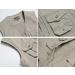 Flygo Men's Outdoor Work Utility Safari Fishing Travel Vest - Large Light Green - Buy Online on GoSupps.com