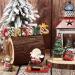 Christmas Aquarium Decoration: Lovely Style 6-Piece Resin Ornaments - Xmas Series Landscaping Decor for Fish Tank - Santa, Christmas Tree, Bear, Sled Figurines - Buy Online on GoSupps.com