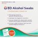 BD Alcohol Swabs 100 (Pack of 2) - Sterile Cleansing Pads for Disinfecting Skin - 200 Total Swabs - Buy Online on GoSupps.com