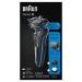 Braun Series 5 5031s Electric Shaver - Wet & Dry, Precision Trimmer & Cleansing Brush, Cordless, Rechargeable - Blue - Buy Online on GoSupps.com