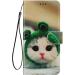 Uposao Huawei P40 Lite E Leather Case - Cartoon Pattern Flip Wallet Cover with Card Compartment - Buy Online on GoSupps.com