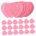 minkissy 200 Sheets Eyelash Cleaning Pads Eyelashes Remover for Extensions Janitorial Supplies Eyelash Gel Nail Remover Wipes Makeup Remover Pad Lint Free Nail Wipes Gel Nail Remover Cotton 4.8x4.8cm Pink
