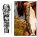Waterproof Temporary Tattoo Stickers - Full Arm 8 Sheets & Half Arm Shoulder 10 Sheets for Girls - Extra Large & Long Lasting (22.83X7.1) - Buy Online on GoSupps.com