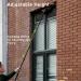 Window Cleaning Brush Equipment Glass Wall Clean 180 Rotating Brush -Headed Cleaning Cleaning Cleaning Brush Outdoor Window Glass Solar Plate 35 cm 9m/30 Feet 35cmbrushhead 6M/20FT - Buy Online on GoSupps.com