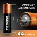 Buy DURACELL Coppertop AA Batteries 20 Pack - Duralock Power Preserve Technology - Long Lasting Energy for All Devices - Buy Online on GoSupps.com