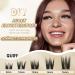 DIY Cluster Lashes - QueWel 72 Pieces Soft d Curl Eyelash Extensions | 8-16mm for Home Makeup - Buy Online on GoSupps.com