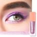 Oulac Liquid Glitter Eyeshadow Purple Eyeshadow Lilac Shimmer Eyeshadow & Eyeliner with Fine Sparkle Blendable Sparkly Eye Make-up Crease-Free Vegan Cruelty-Free 5.4g Digital Lavender (05)
